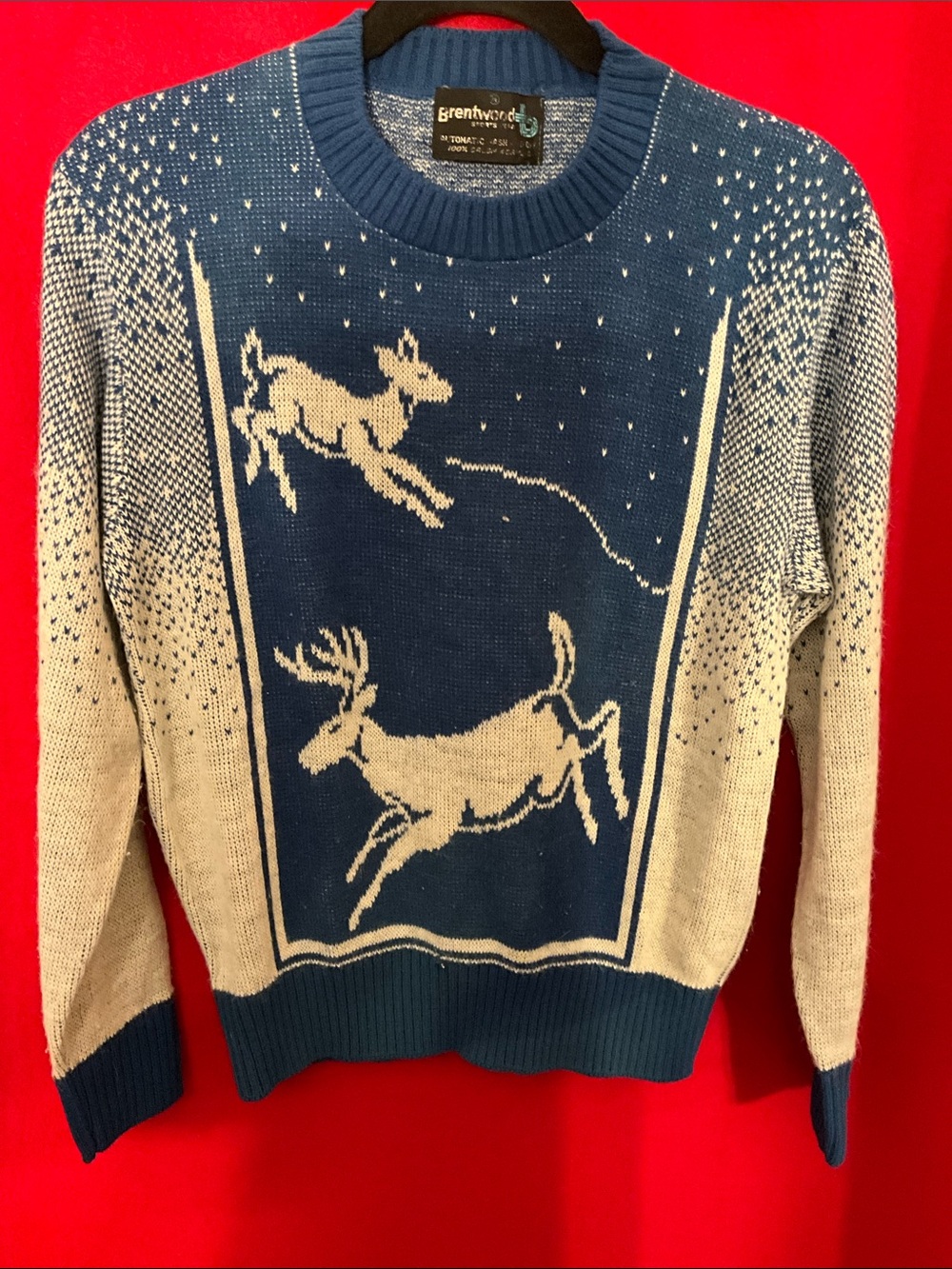 Reindeer sweater- vintage
